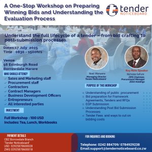 Bid Preparation Workshop